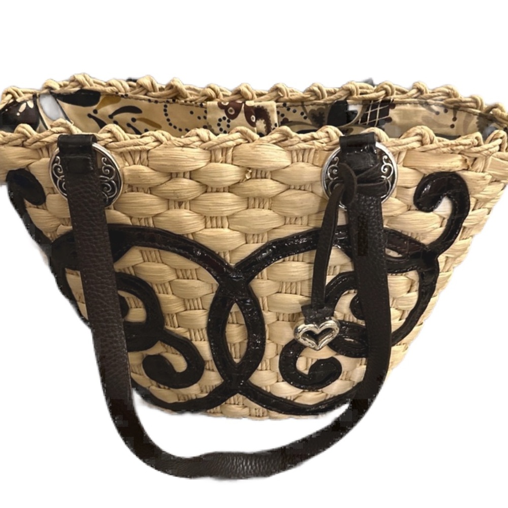 Brighton Rafia Bag w/ Dust Bag (NWOT)